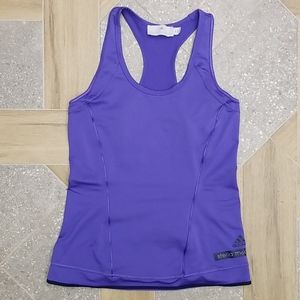 Adidas by Stella McCartney purple workout tank